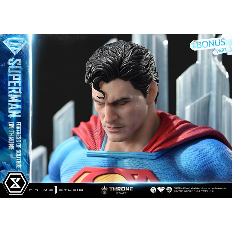 Prime 1 Studio DC Comics Throne Legacy Collection - Superman Fortaleza de la Soledad en Throne Ultimate Bonus Version