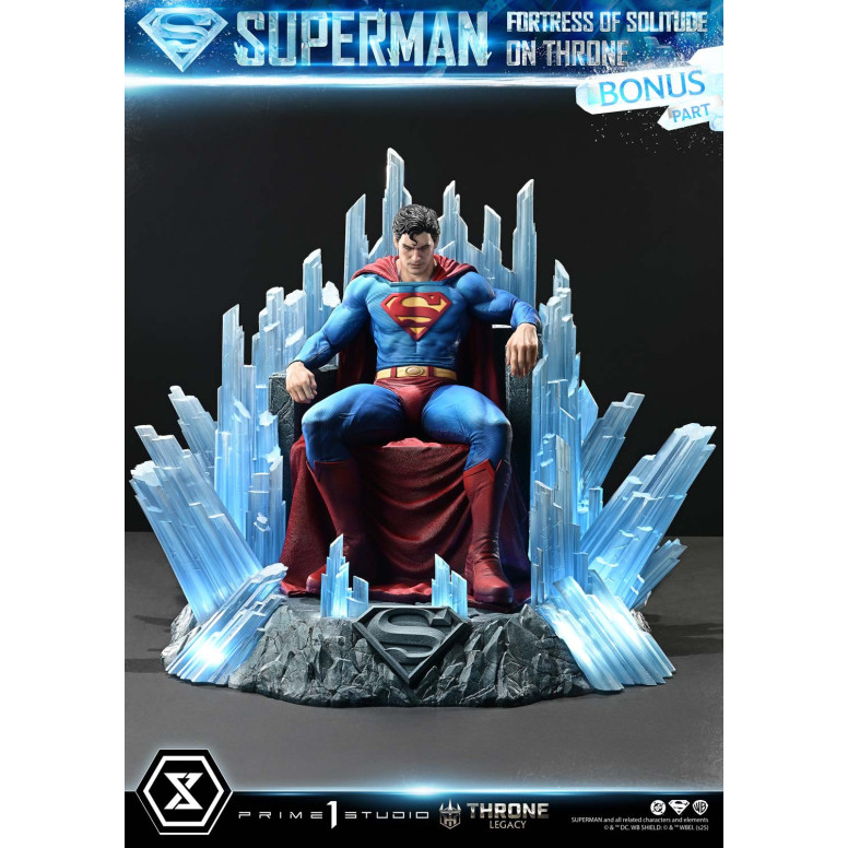 Prime 1 Studio DC Comics Throne Legacy Collection - Superman Fortaleza de la Soledad en Throne Ultimate Bonus Version