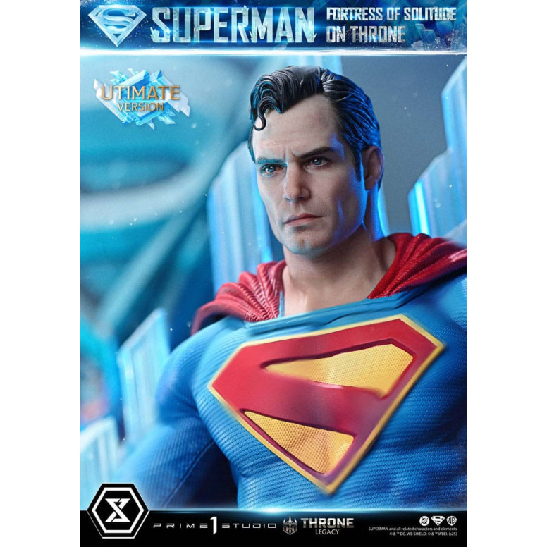 Prime 1 Studio DC Comics Throne Legacy Collection - Superman Fortaleza de la Soledad en Throne Ultimate Bonus Version