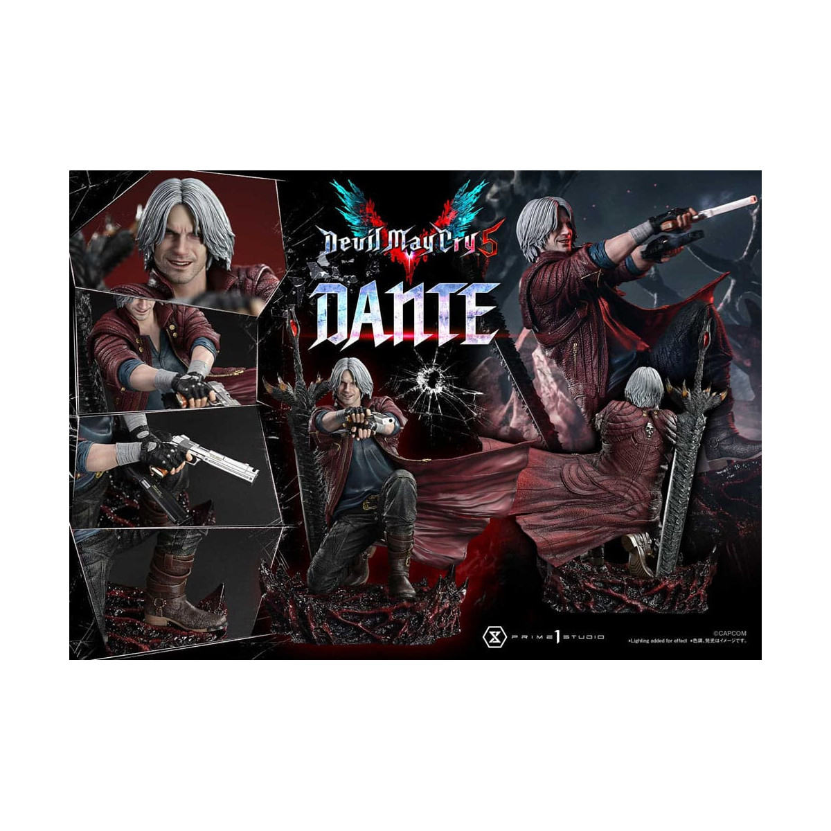 Prime 1 Studio - DANTE Bonus Ver. - Devil May Cry V Concept Masterline Serie 1/6