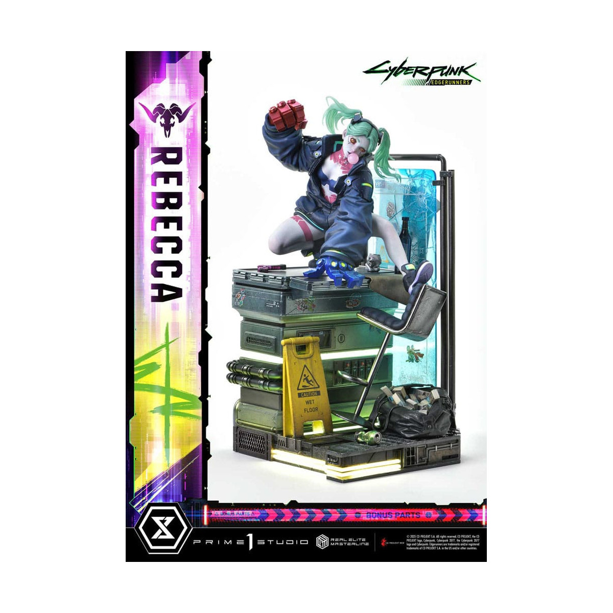 Prime 1 Studio - Cyberpunk: Edgerunners - Rebecca Deluxe Versión Extra Real Elite Masterline Series 1/4