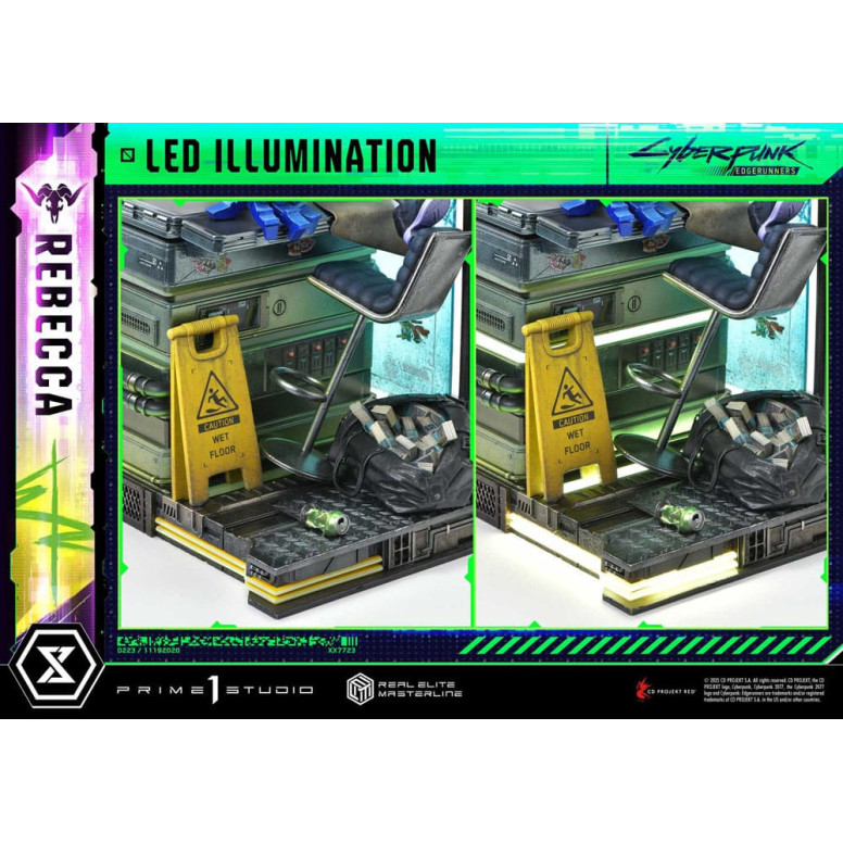 Prime 1 Studio - Cyberpunk: Edgerunners - Rebecca Deluxe Versión Extra Real Elite Masterline Series 1/4