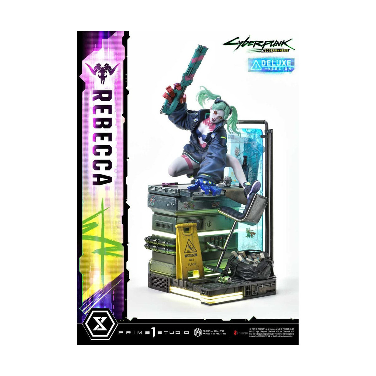 Prime 1 Studio - Cyberpunk: Edgerunners - Rebecca Deluxe Versión Extra Real Elite Masterline Series 1/4
