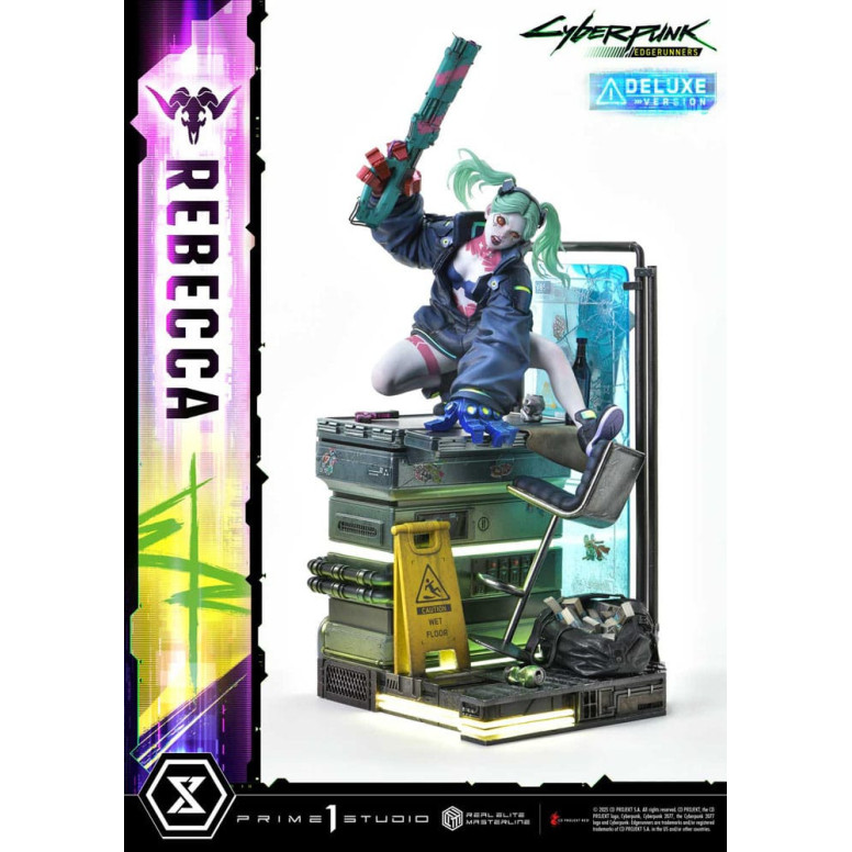 Prime 1 Studio - Cyberpunk: Edgerunners - Rebecca Deluxe Versión Extra Real Elite Masterline Series 1/4