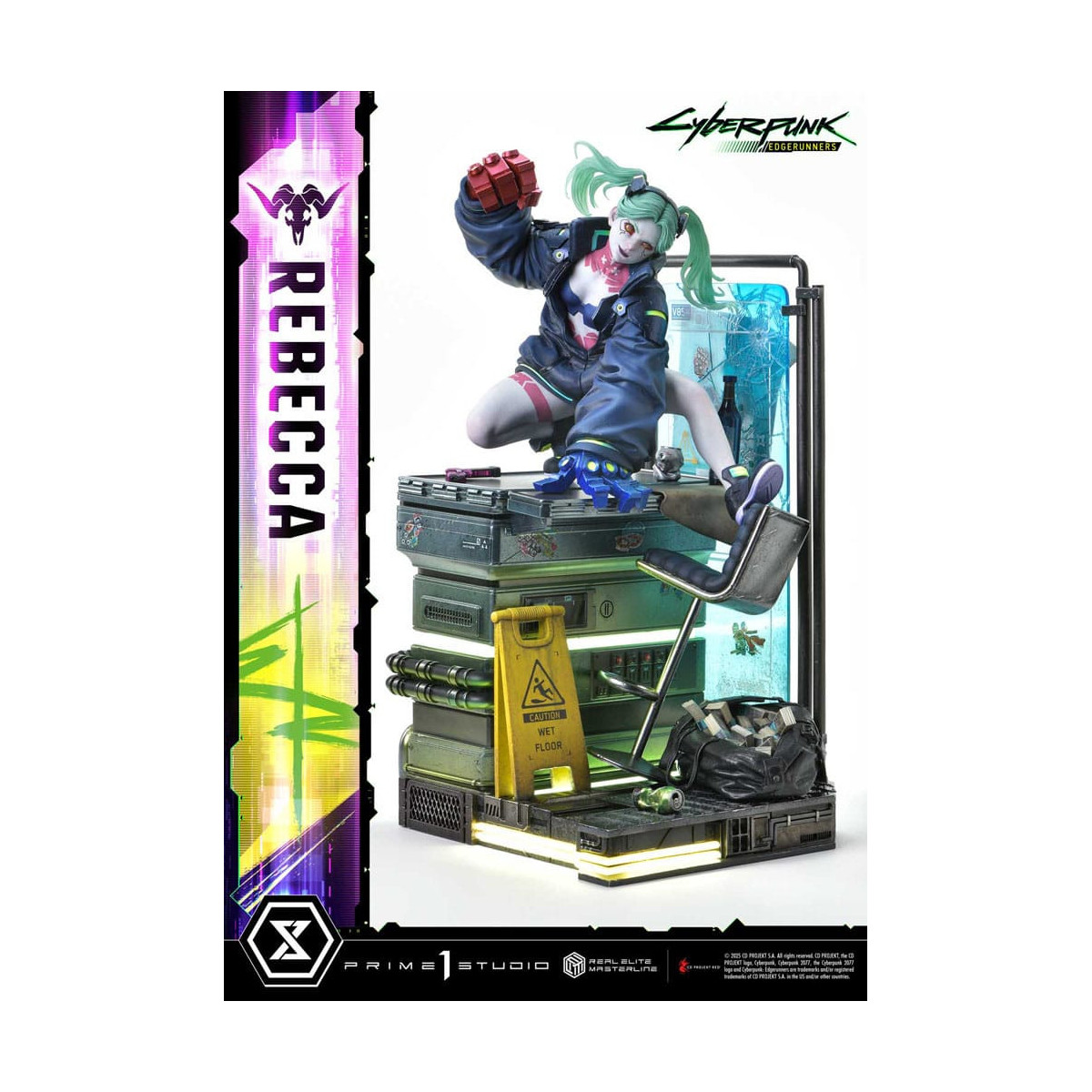Prime 1 Studio - Cyberpunk: Edgerunners - Rebecca Deluxe Versión Extra Real Elite Masterline Series 1/4
