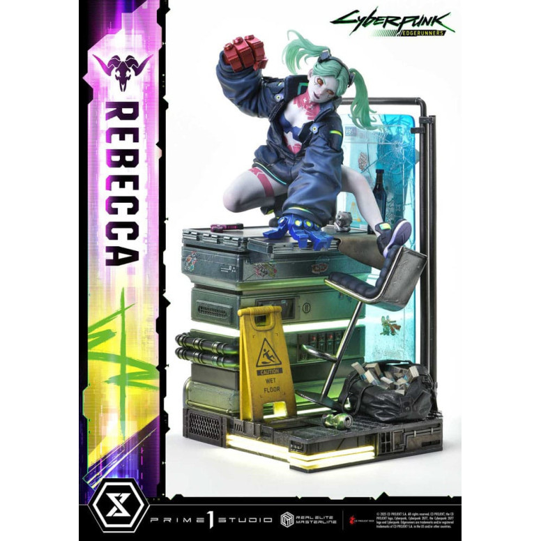Prime 1 Studio - Cyberpunk: Edgerunners - Rebecca Deluxe Versión Extra Real Elite Masterline Series 1/4
