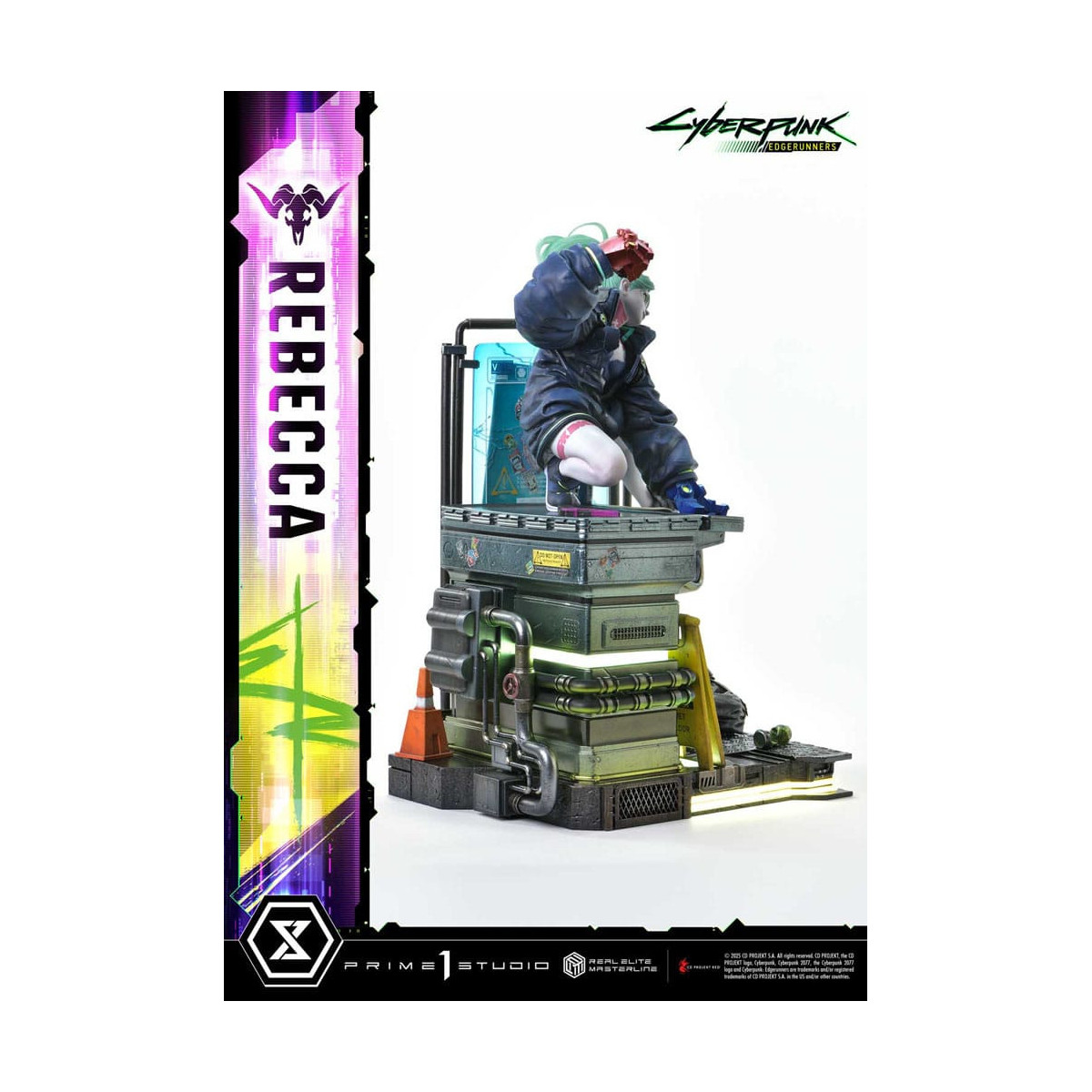 Prime 1 Studio - Cyberpunk: Edgerunners - Rebecca Deluxe Versión Extra Real Elite Masterline Series 1/4