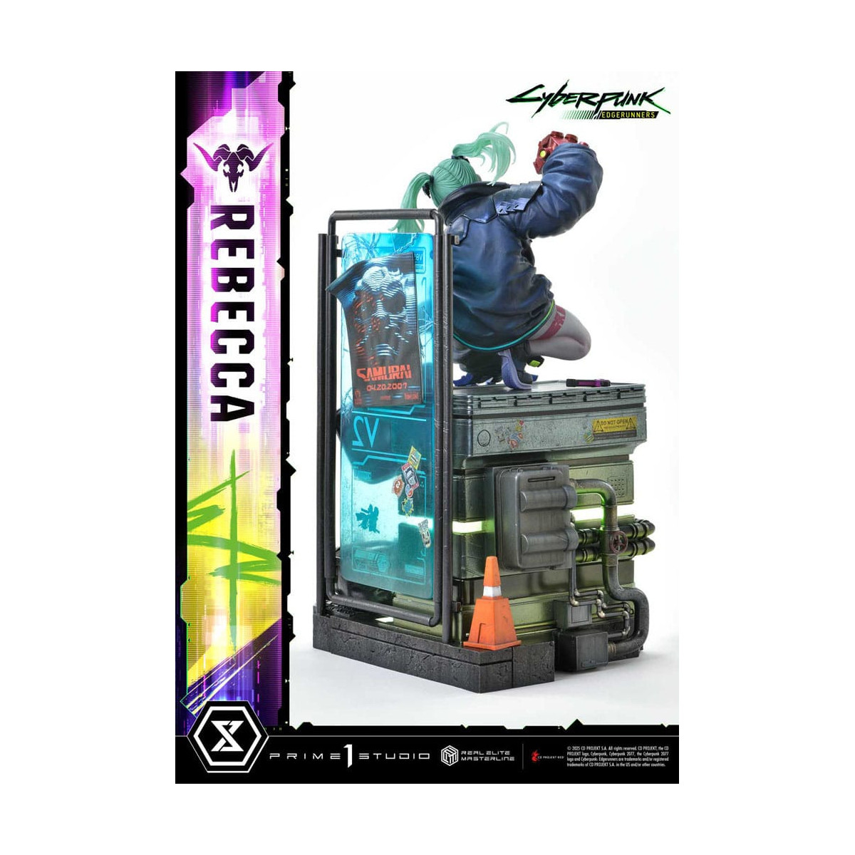 Prime 1 Studio - Cyberpunk: Edgerunners - Rebecca Deluxe Versión Extra Real Elite Masterline Series 1/4