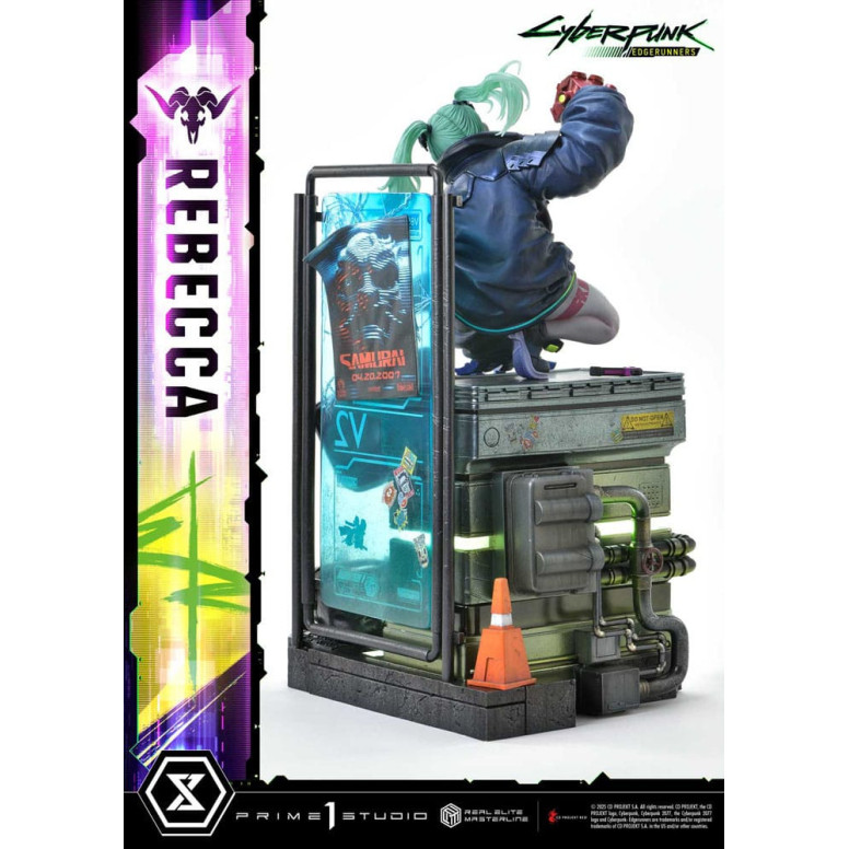Prime 1 Studio - Cyberpunk: Edgerunners - Rebecca Deluxe Versión Extra Real Elite Masterline Series 1/4