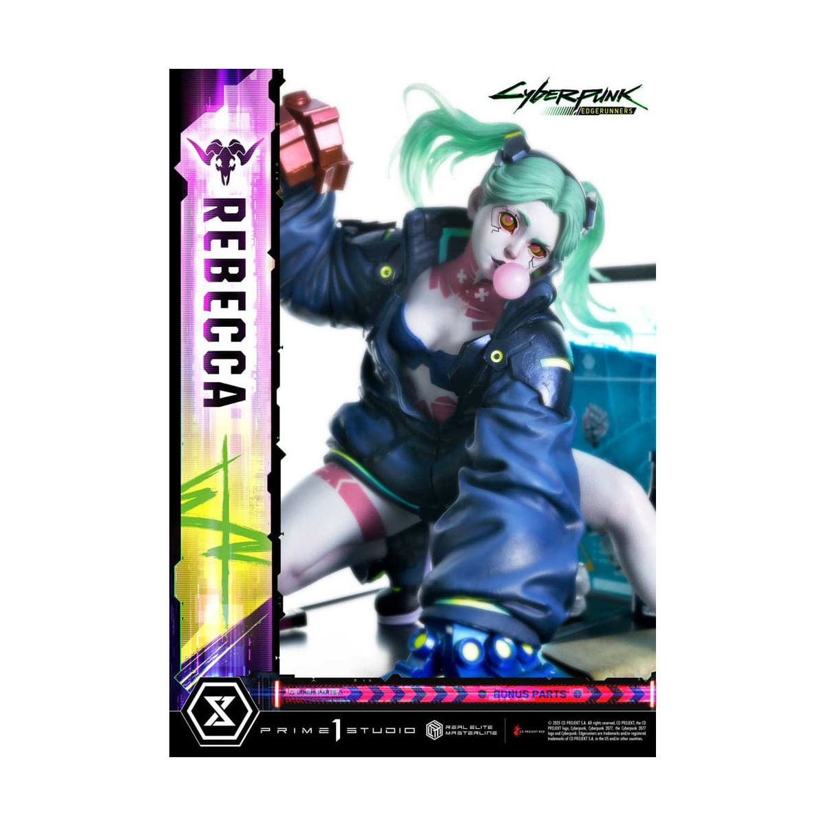 Prime 1 Studio - Cyberpunk: Edgerunners - Rebecca Deluxe Versión Extra Real Elite Masterline Series 1/4