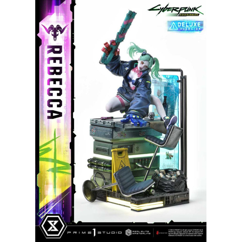 Prime 1 Studio - Cyberpunk: Edgerunners - Rebecca Deluxe Versión Extra Real Elite Masterline Series 1/4