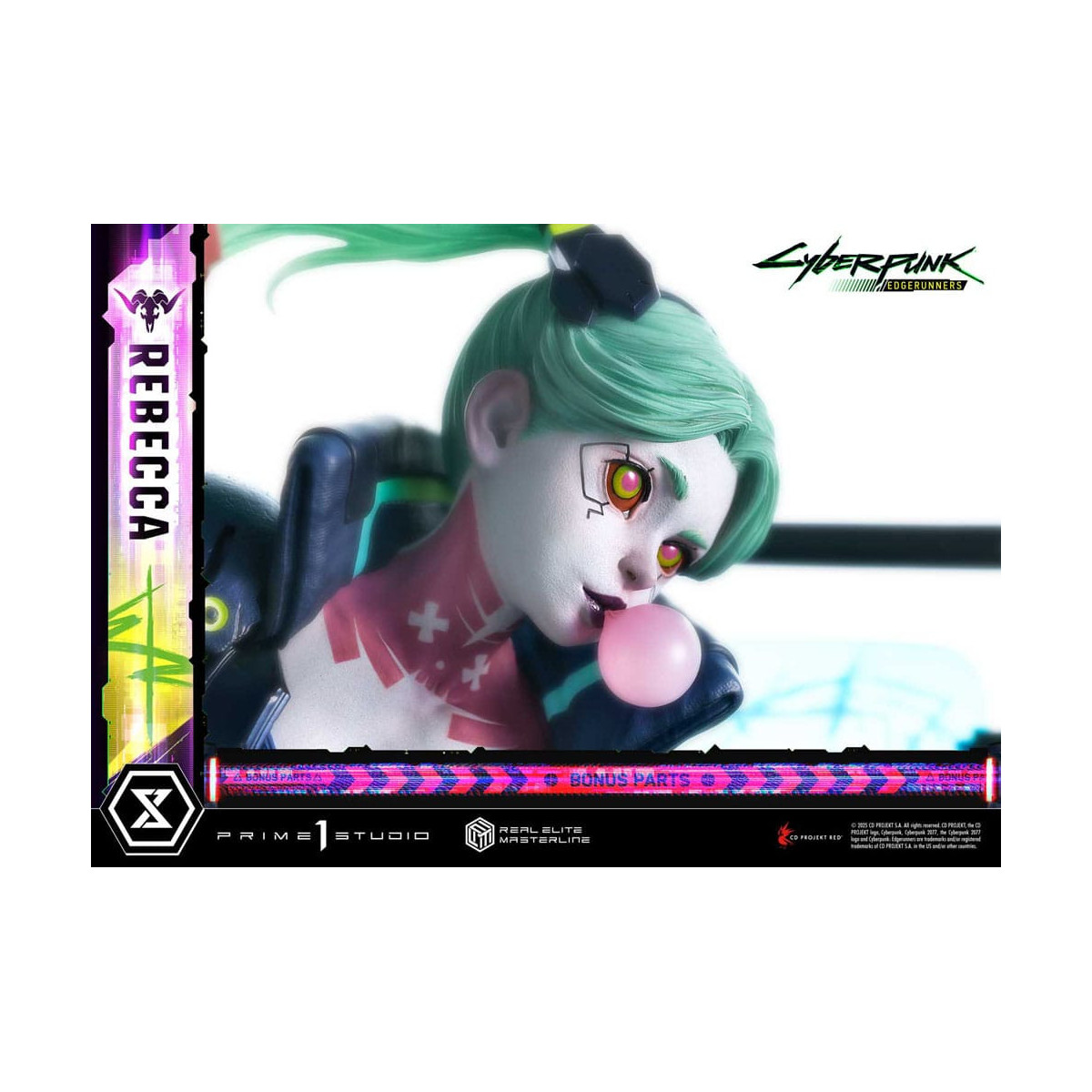 Prime 1 Studio - Cyberpunk: Edgerunners - Rebecca Deluxe Versión Extra Real Elite Masterline Series 1/4