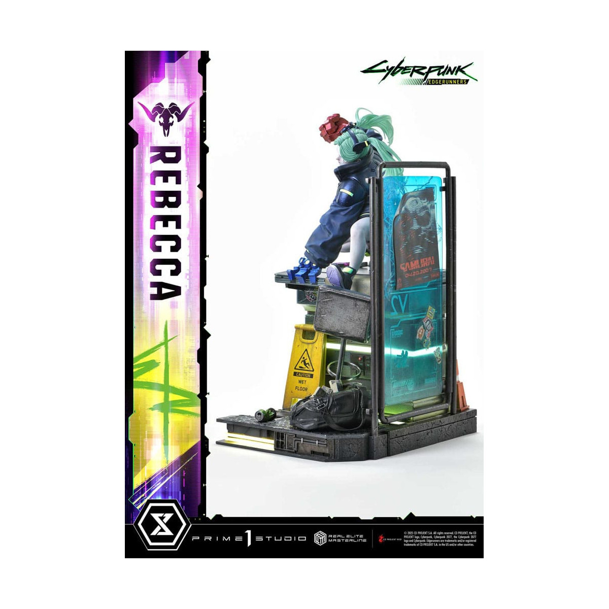 Prime 1 Studio - Cyberpunk: Edgerunners - Rebecca Deluxe Versión Extra Real Elite Masterline Series 1/4