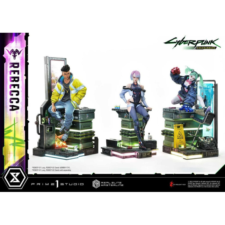 Prime 1 Studio - Cyberpunk: Edgerunners - Rebecca Deluxe Versión Extra Real Elite Masterline Series 1/4