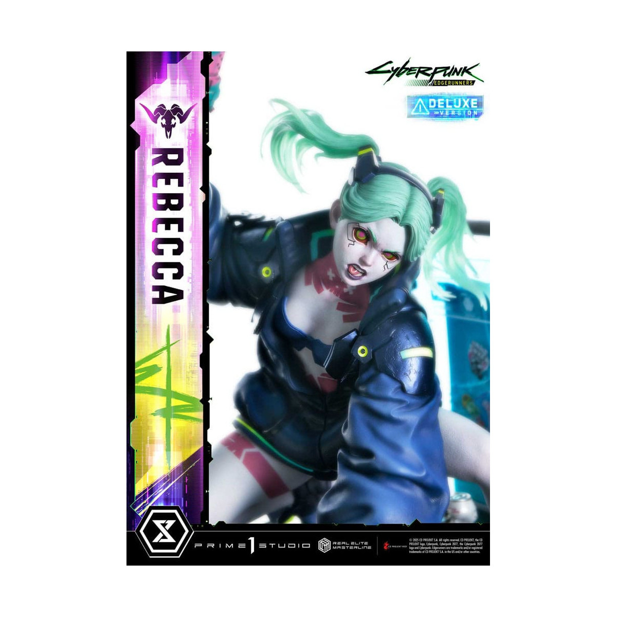 Prime 1 Studio - Cyberpunk: Edgerunners - Rebecca Deluxe Versión Extra Real Elite Masterline Series 1/4
