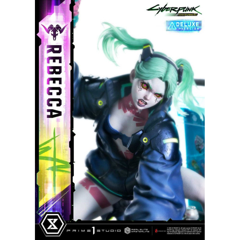 Prime 1 Studio - Cyberpunk: Edgerunners - Rebecca Deluxe Versión Extra Real Elite Masterline Series 1/4