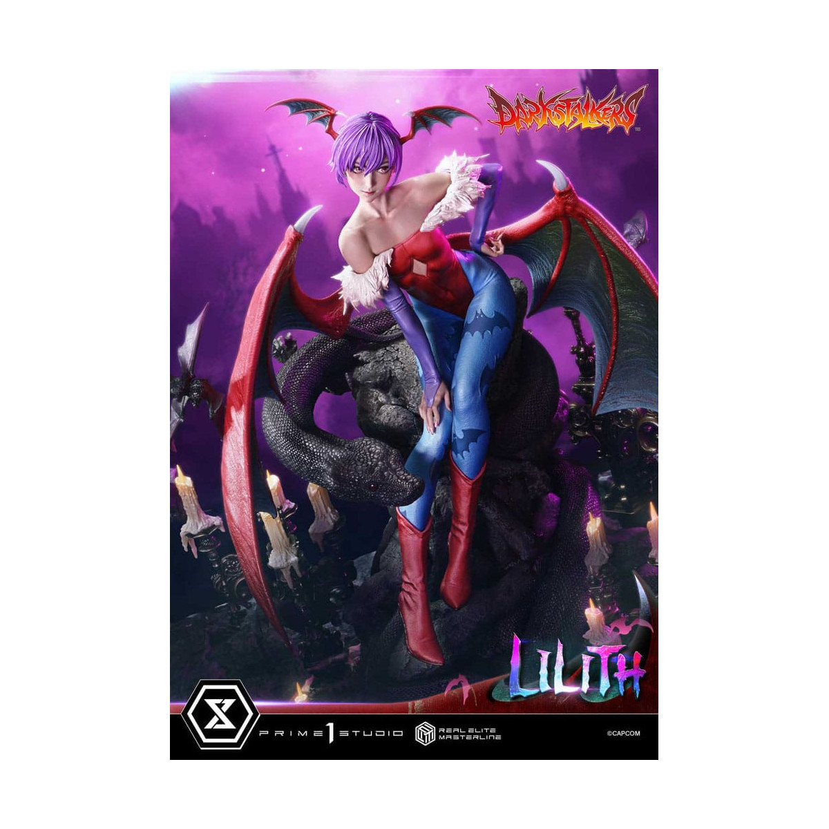 Prime 1 Studio - Darkstalkers Lilith Bonus Version Real Elite Masterline Series 1/4