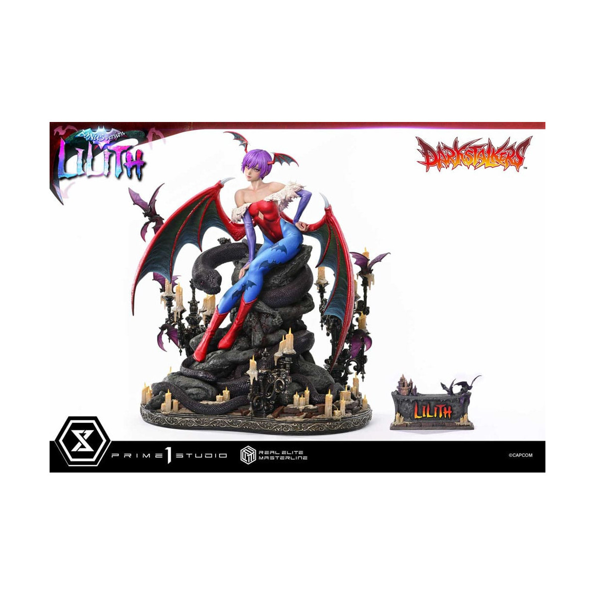 Prime 1 Studio - Darkstalkers Lilith Bonus Version Real Elite Masterline Series 1/4