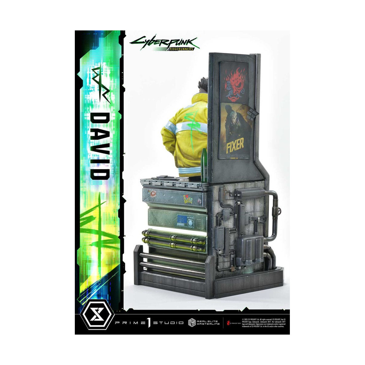 Prime 1 Studio - Cyberpunk: Edgerunners - David Deluxe Versión Extra Real Elite Masterline Series 1/4