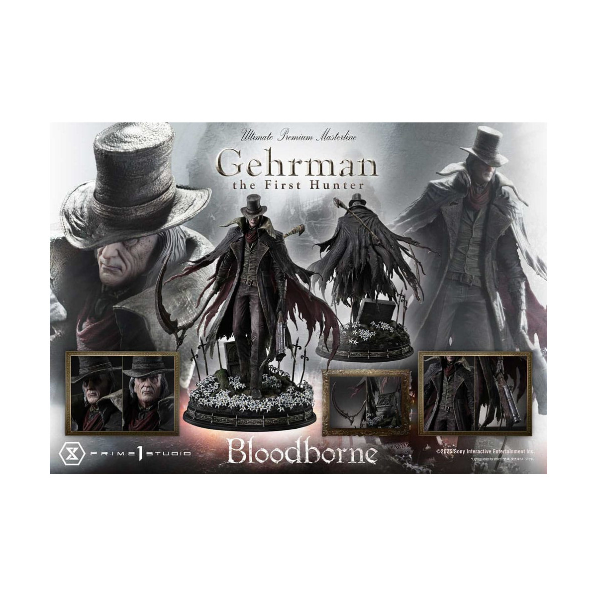 Prime 1 Studio - Bloodborne - Gehrman Bonus Version Ultimate Premium Masterline Series 1/4