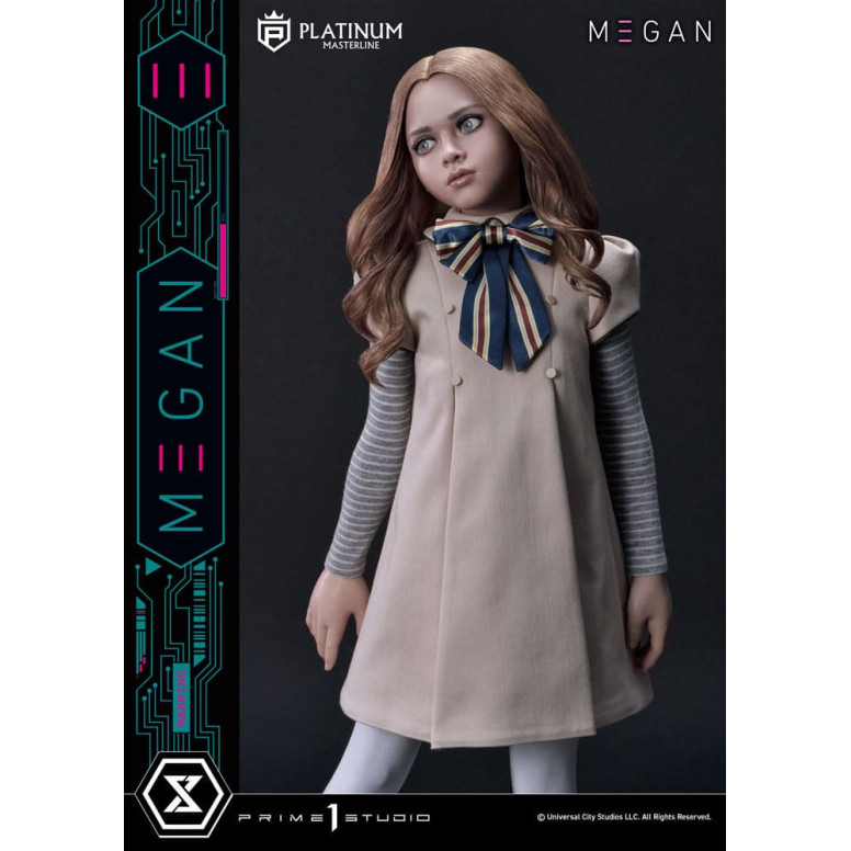 Prime 1 Studio - M3GAN - Megan Bonus Ver. Platino Masterline Serie 1/3