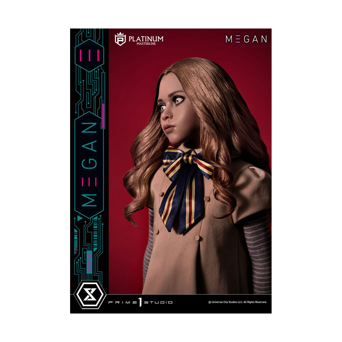 Prime 1 Studio - M3GAN - Megan Bonus Ver. Platino Masterline Serie 1/3