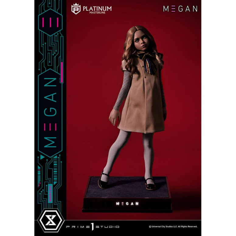 Prime 1 Studio - M3GAN - Megan Bonus Ver. Platino Masterline Serie 1/3