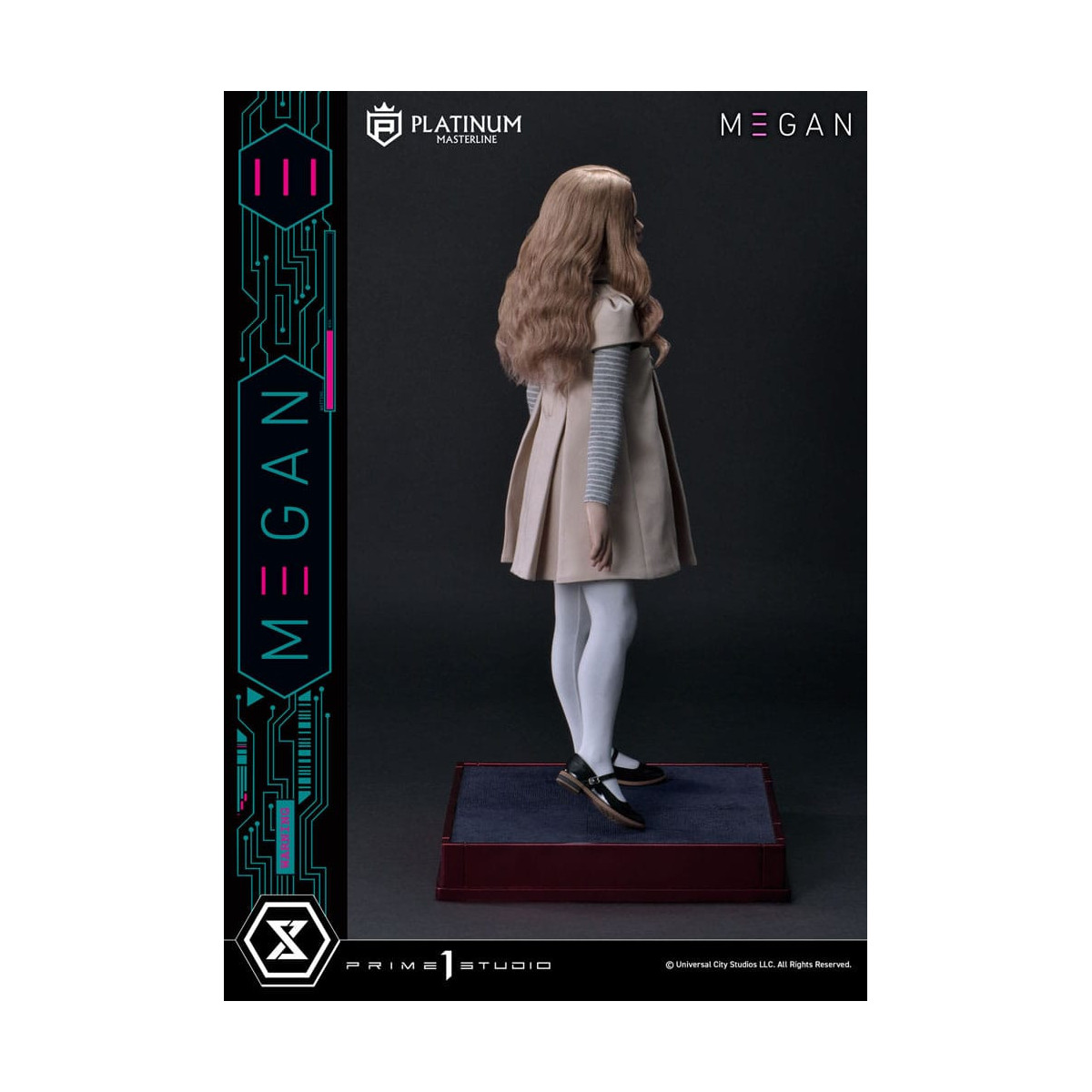 Prime 1 Studio - M3GAN - Megan Bonus Ver. Platino Masterline Serie 1/3