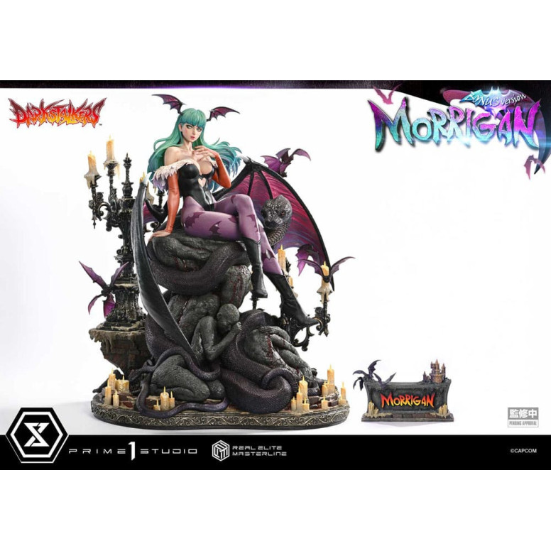 Prime 1 Studio - Darkstalkers Morrigan Versión Bonificada Real Elite Masterline Series 1/4