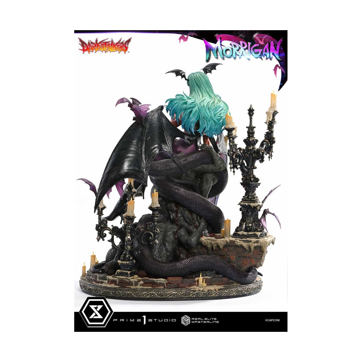 Prime 1 Studio - Darkstalkers Morrigan Versión Bonificada Real Elite Masterline Series 1/4