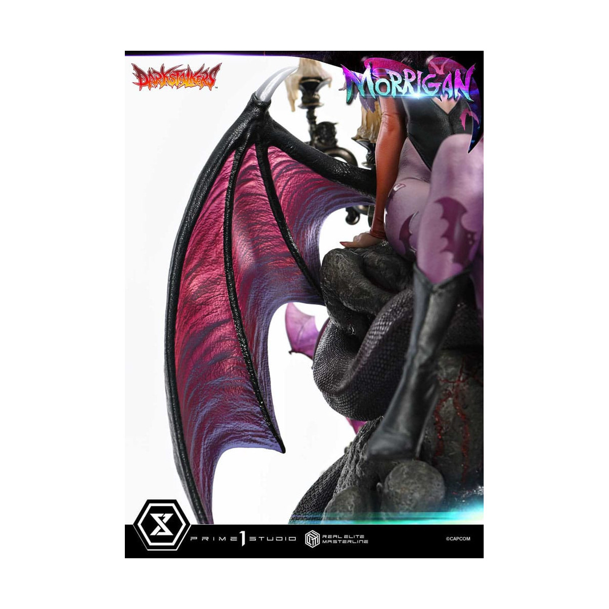 Prime 1 Studio - Darkstalkers Morrigan Versión Bonificada Real Elite Masterline Series 1/4