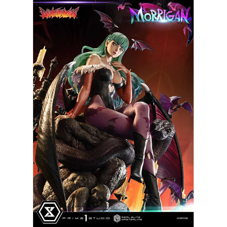 Prime 1 Studio - Darkstalkers Morrigan Versión Bonificada Real Elite Masterline Series 1/4