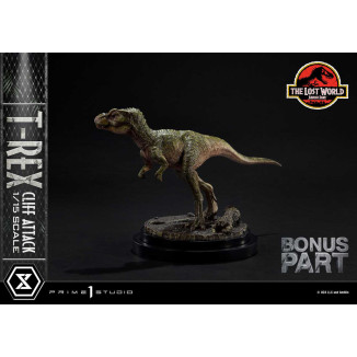 Prime 1 Studio - Jurassic Park el Mundo Perdido - Cliff Attack Bonus Version Legacy Museum Collection 1/15