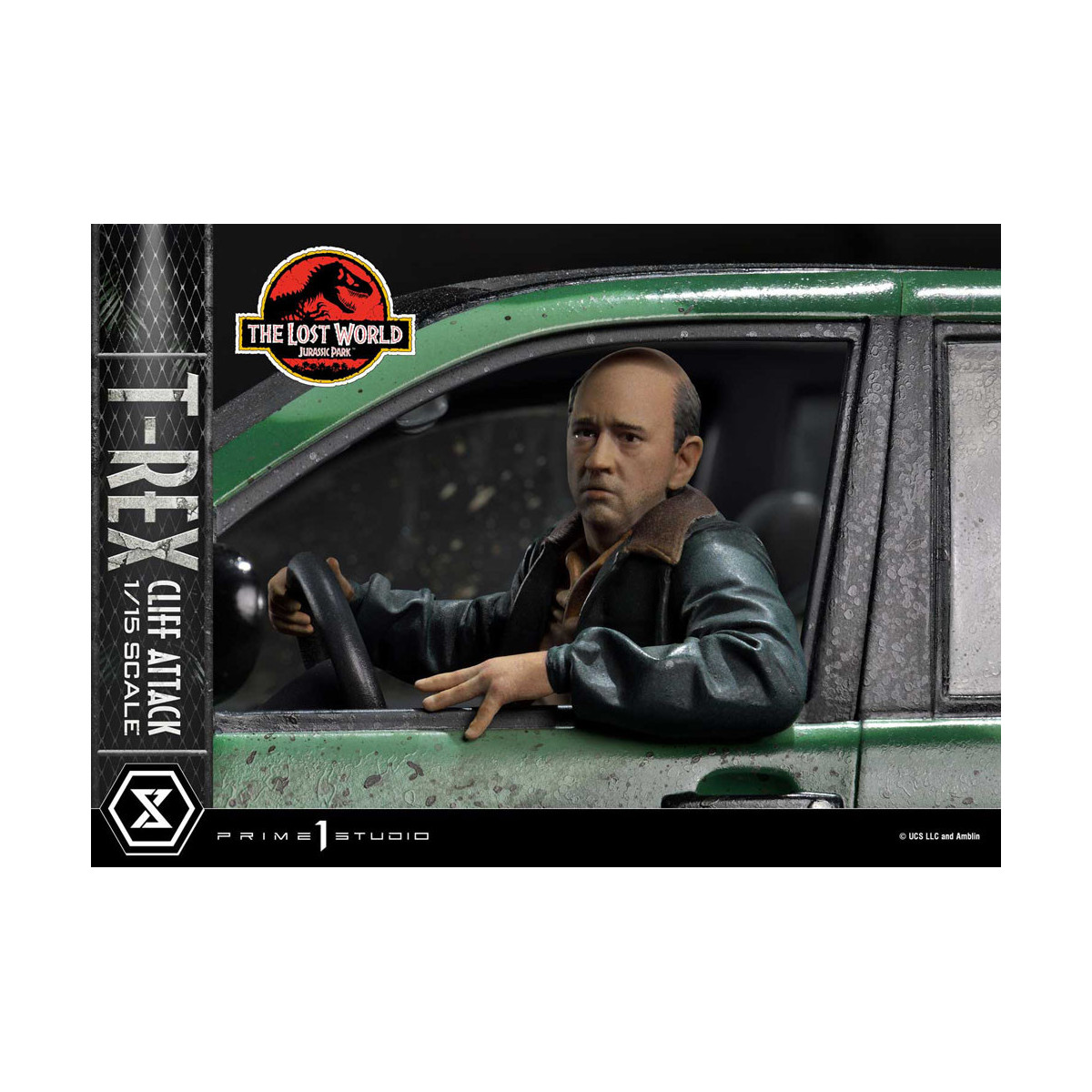Prime 1 Studio - Jurassic Park el Mundo Perdido - Cliff Attack Bonus Version Legacy Museum Collection 1/15