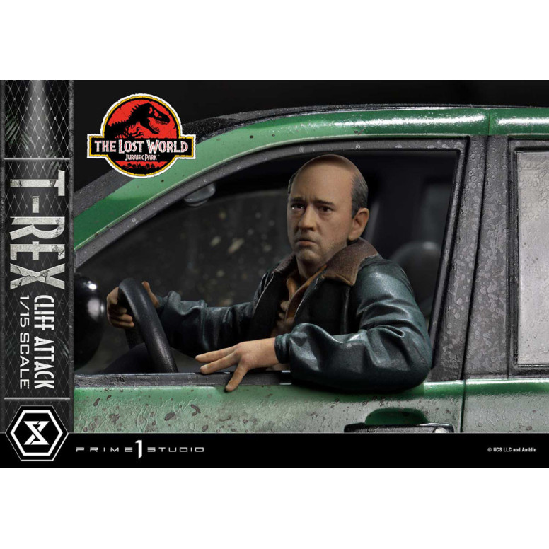 Prime 1 Studio - Jurassic Park el Mundo Perdido - Cliff Attack Bonus Version Legacy Museum Collection 1/15