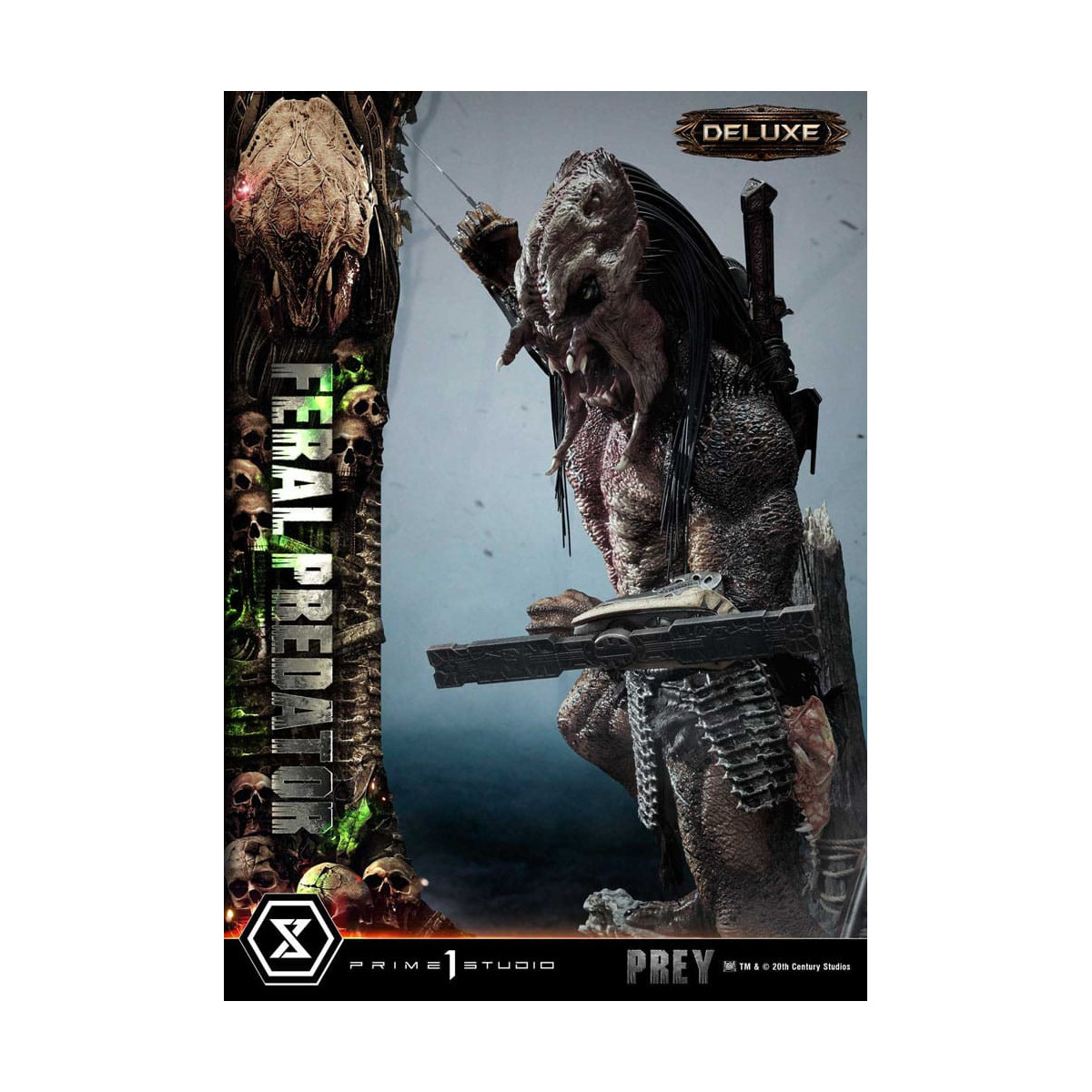 Prime 1 Studio - Prey - Feral Predator Deluxe Bonus Version Museum Masterline Series 1/3