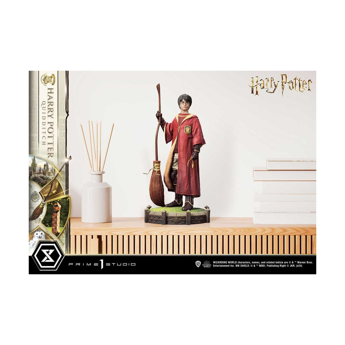 Prime 1 Studio Harry Potter - Prime Collectibles 1/6 Harry Potter Edición Quidditch