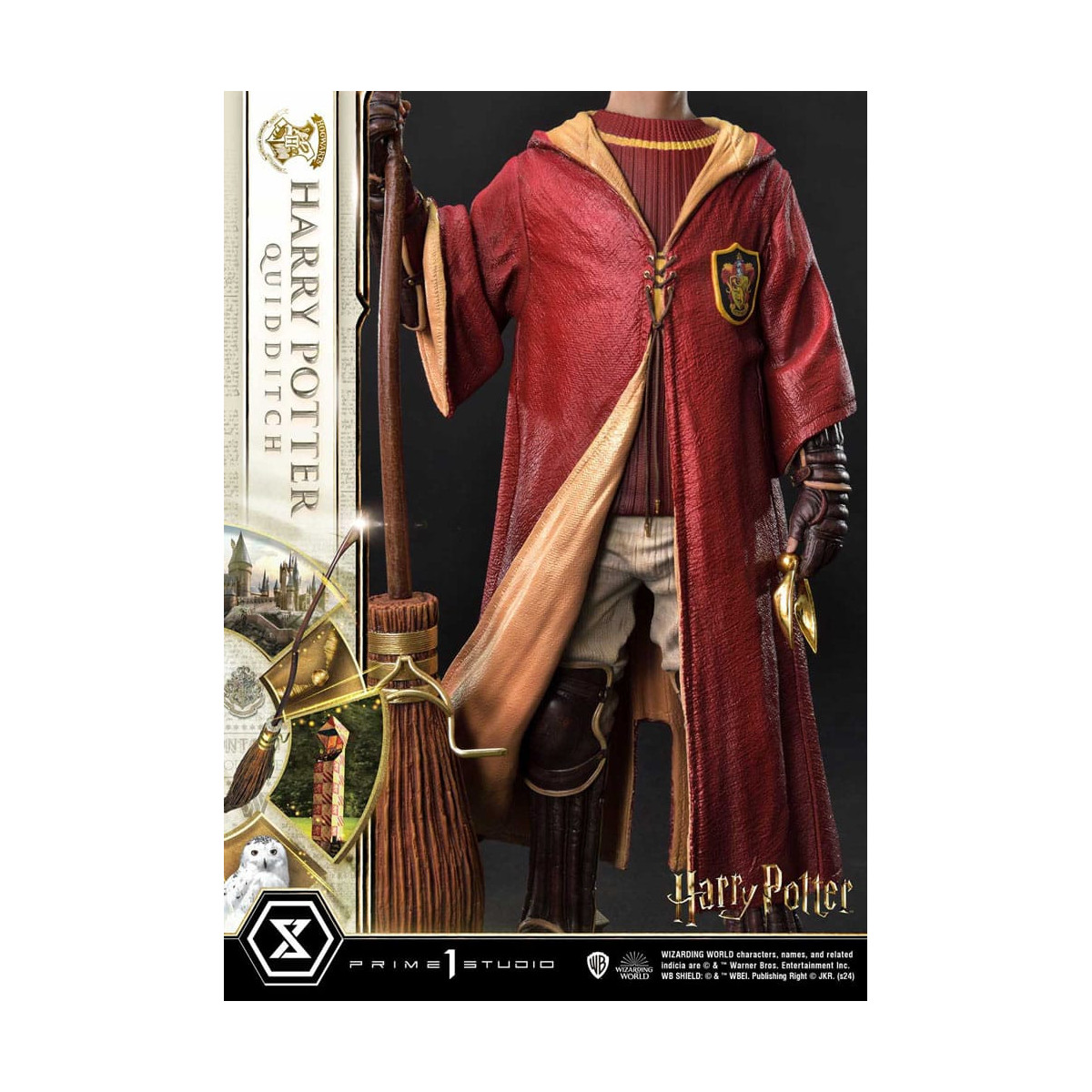 Prime 1 Studio Harry Potter - Prime Collectibles 1/6 Harry Potter Edición Quidditch
