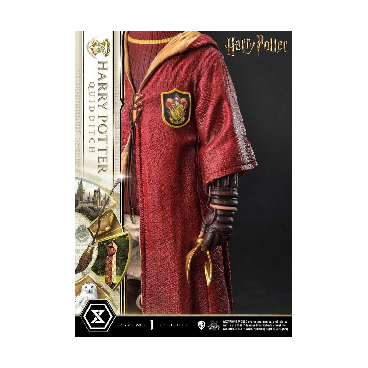 Prime 1 Studio Harry Potter - Prime Collectibles 1/6 Harry Potter Edición Quidditch