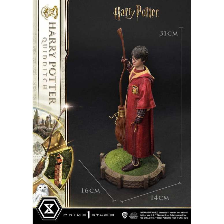 Prime 1 Studio Harry Potter - Prime Collectibles 1/6 Harry Potter Edición Quidditch