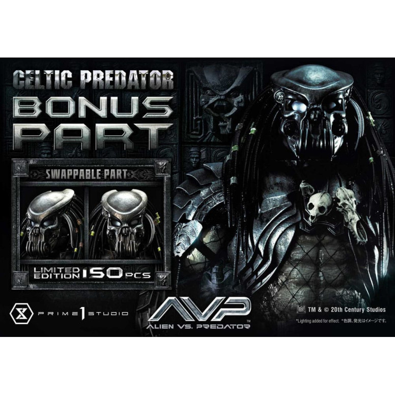 Prime 1 Studio - Alien vs. Predator - Predator Celtic Bonus Ver. Museum Masterline Series 1/3