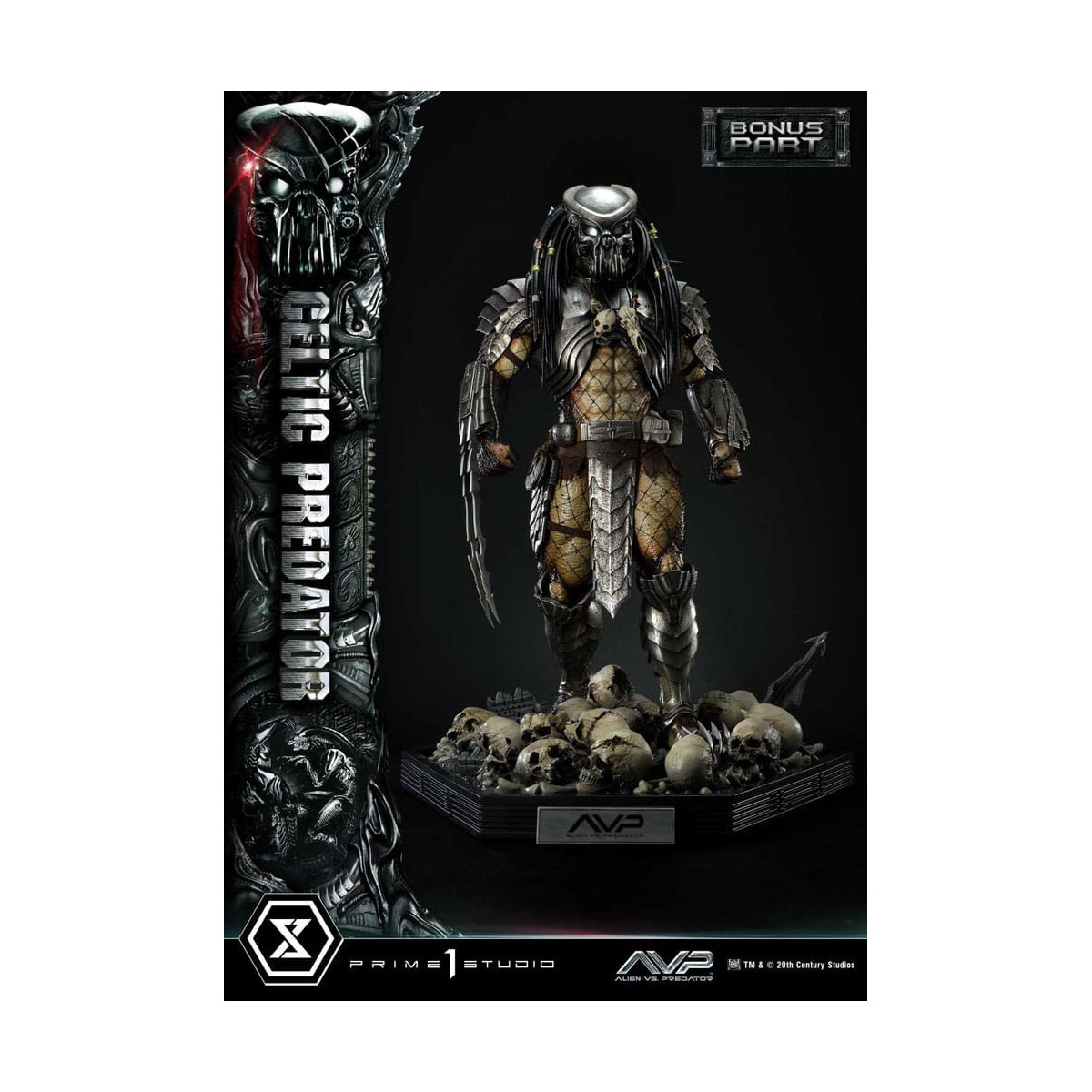 Prime 1 Studio - Alien vs. Predator - Predator Celtic Bonus Ver. Museum Masterline Series 1/3