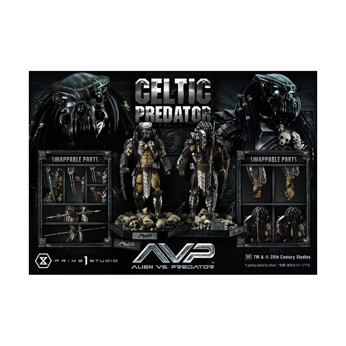 Prime 1 Studio - Alien vs. Predator - Predator Celtic Bonus Ver. Museum Masterline Series 1/3