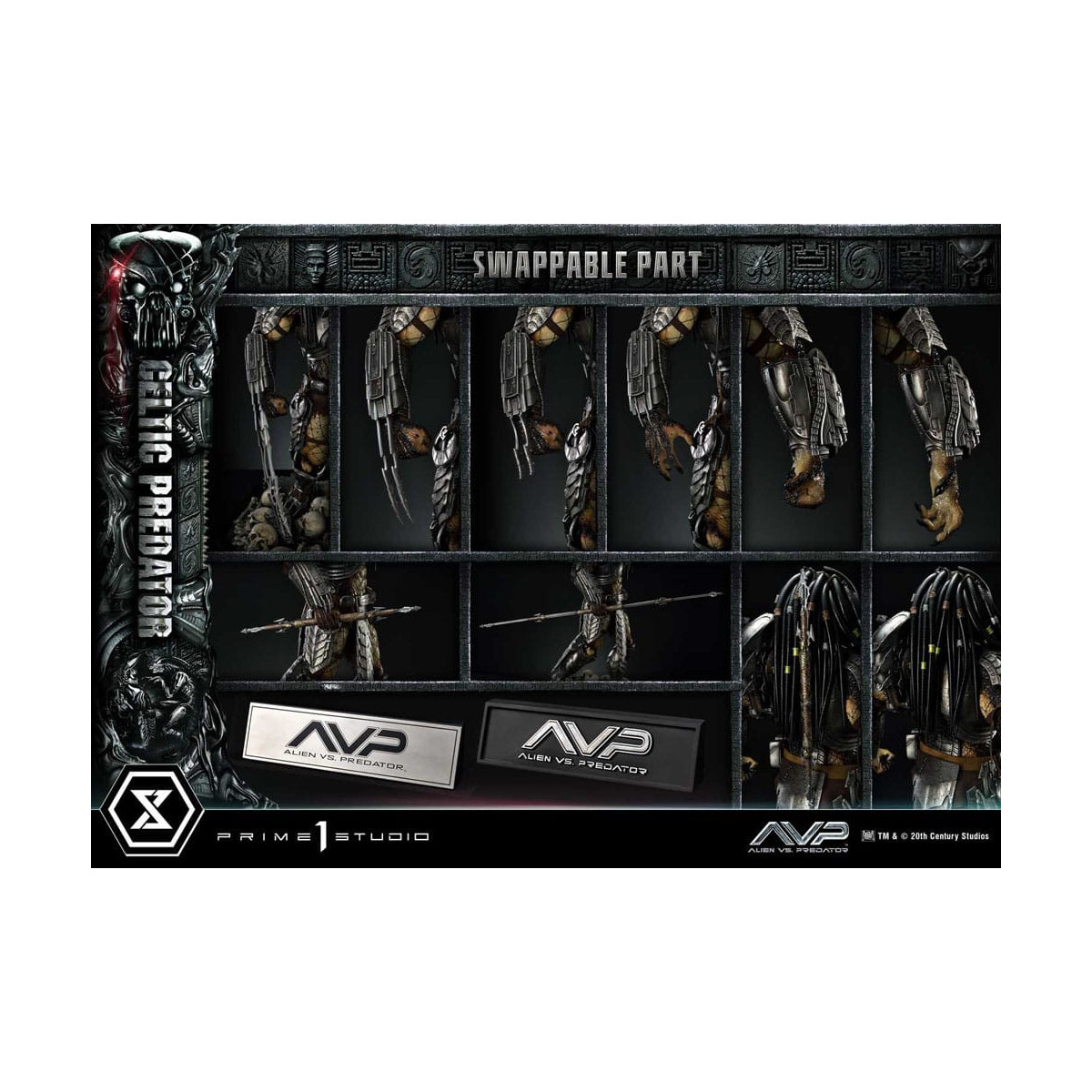 Prime 1 Studio - Alien vs. Predator - Predator Celtic Bonus Ver. Museum Masterline Series 1/3