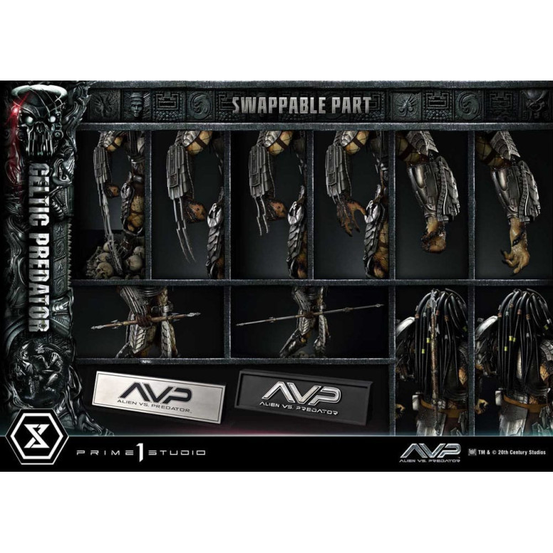 Prime 1 Studio - Alien vs. Predator - Predator Celtic Bonus Ver. Museum Masterline Series 1/3