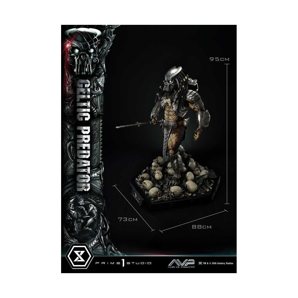 Prime 1 Studio - Alien vs. Predator - Predator Celtic Bonus Ver. Museum Masterline Series 1/3