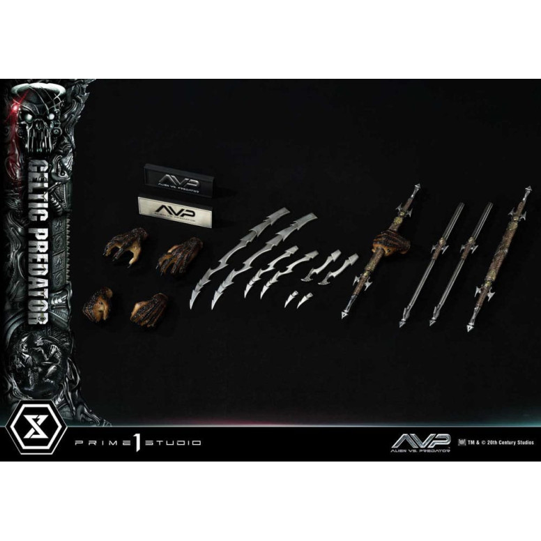 Prime 1 Studio - Alien vs. Predator - Predator Celtic Bonus Ver. Museum Masterline Series 1/3