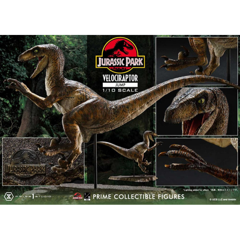 Prime 1 Studio - Jurassic Park - Prime Collectibles 1/10 Velociraptor Jump