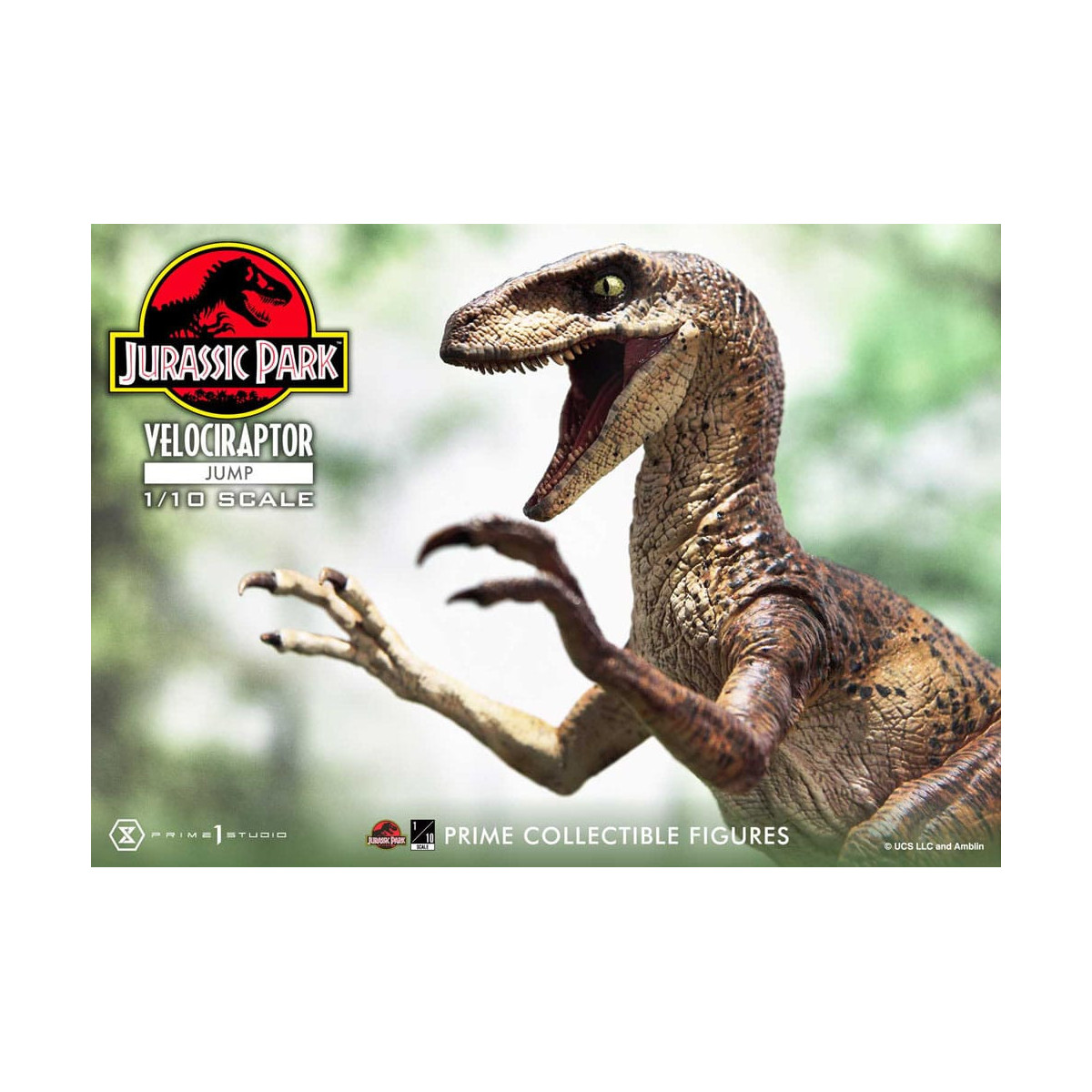 Prime 1 Studio - Jurassic Park - Prime Collectibles 1/10 Velociraptor Jump