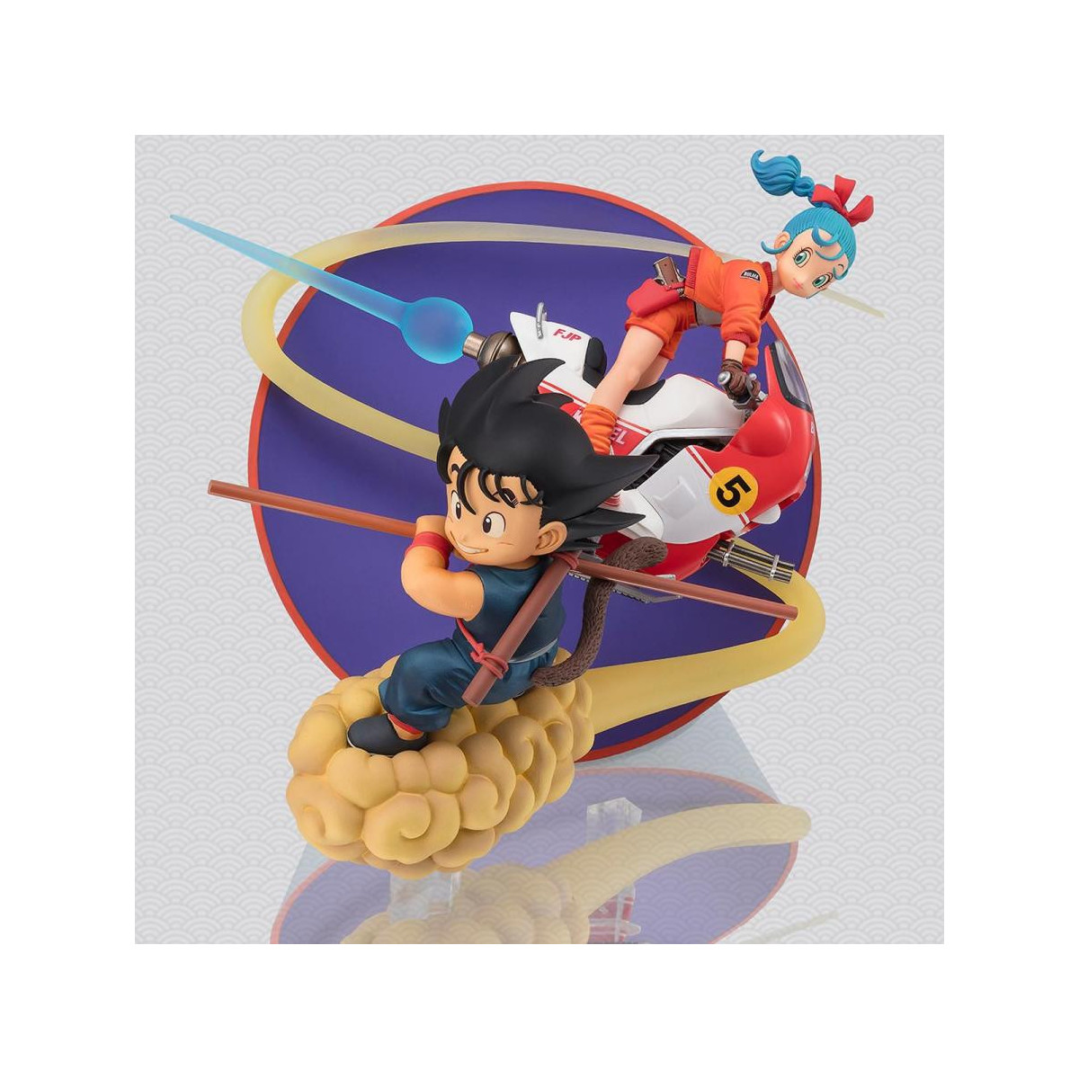 Bandai Dragon Ball Figuarts Zero - Son Goku y Bulma